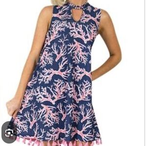 Simply Southern Blue and Pink Resort Sundress
